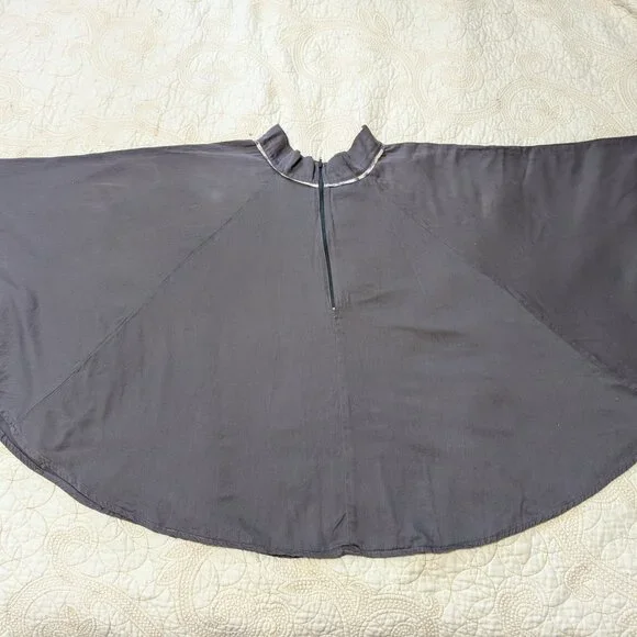 Annie Greenabelle seamed circle skirt Sz. 8 Grey - Picture 6 of 7